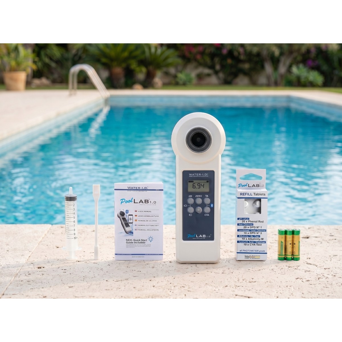 Toppy PoolLab 1.0 digitale zwembad tester