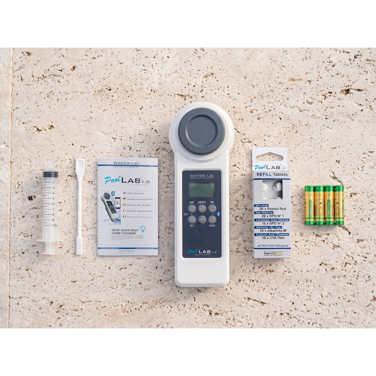 Toppy PoolLab 1.0 digitale zwembad tester