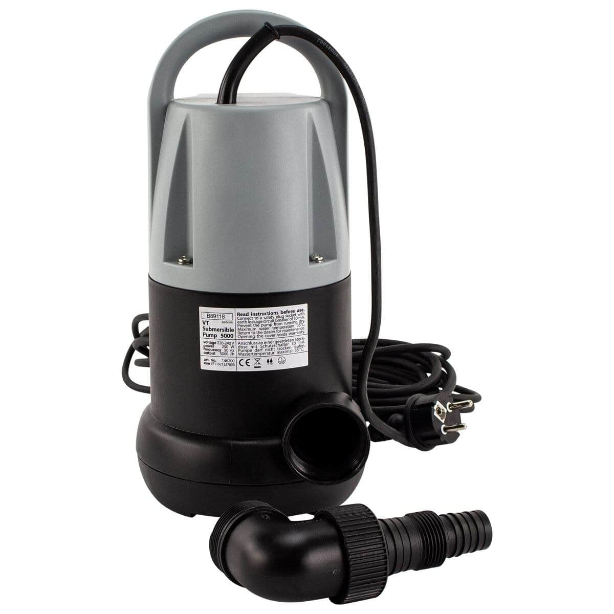 Waterpomp voor zwembaden en vijvers.