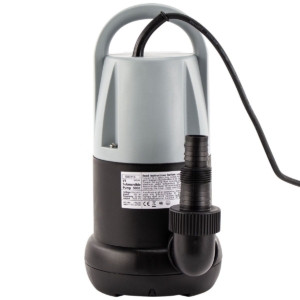 Dompelpomp voor het verplaatsen van zwembadwater, ideaal voor onderhoud en waterverversing. Geschikt.