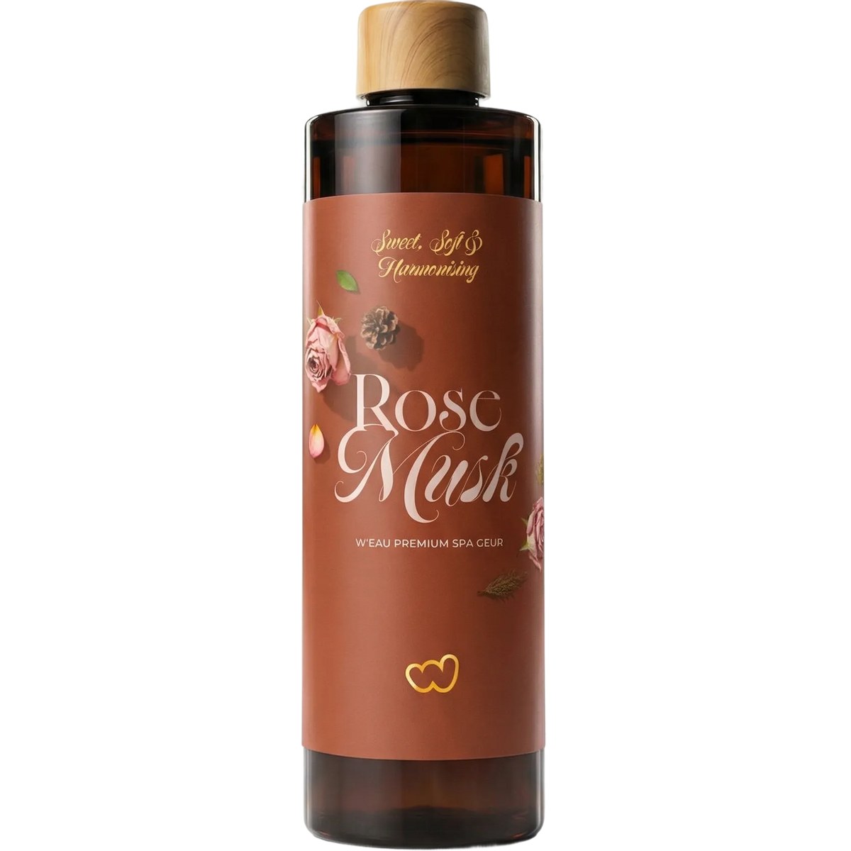 W'eau Premium Spa geur - rozenmusk - 250 ml