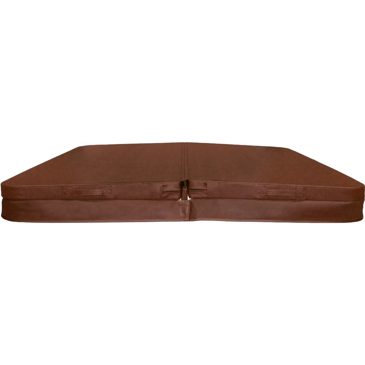 W'eau spacover 200 x 200 cm - Bruin - Radius 18 cm