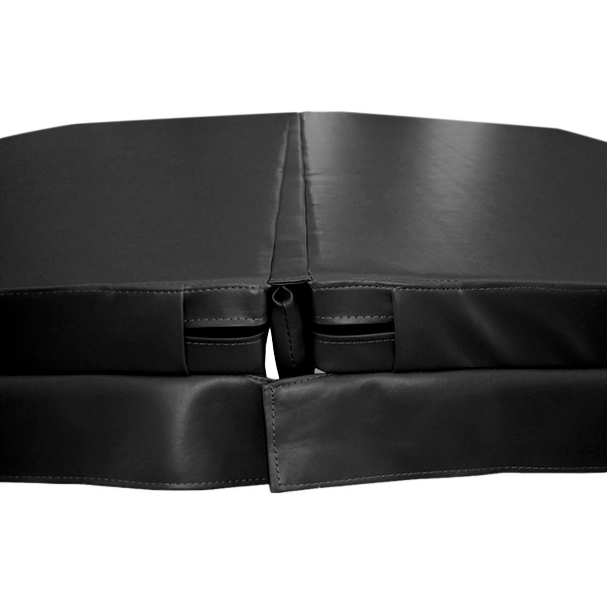 W'eau spacover 200 x 200 cm - Zwart - Radius 18 cm
