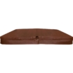 W'eau spacover 210 x 210 cm - Bruin - Radius 18 cm