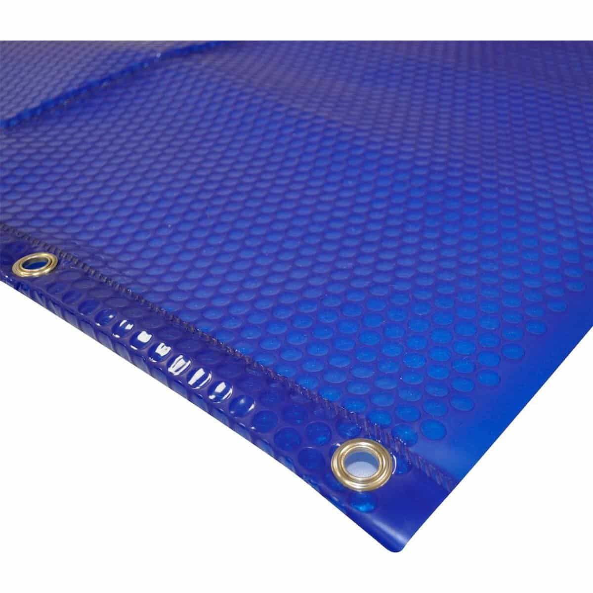 Zwembadfolie met oogjes, geschikt voor zwembadafdekking en bescherming, in blauwe kleur, duurzame en.