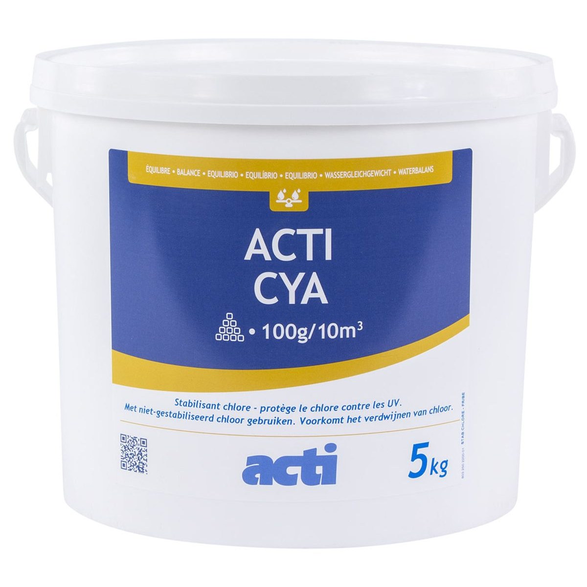 Acti chloor stabilisatie poeder 5 KG