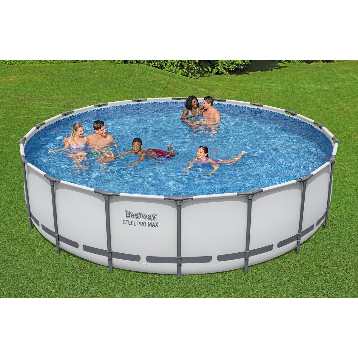 Bestway Steel Pro MAX zwembad - 549 x 122 cm - met filterpomp en accessoires