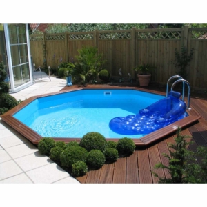 Gardipool Octoo houten zwembad - Ø4.20 x 1.33 m