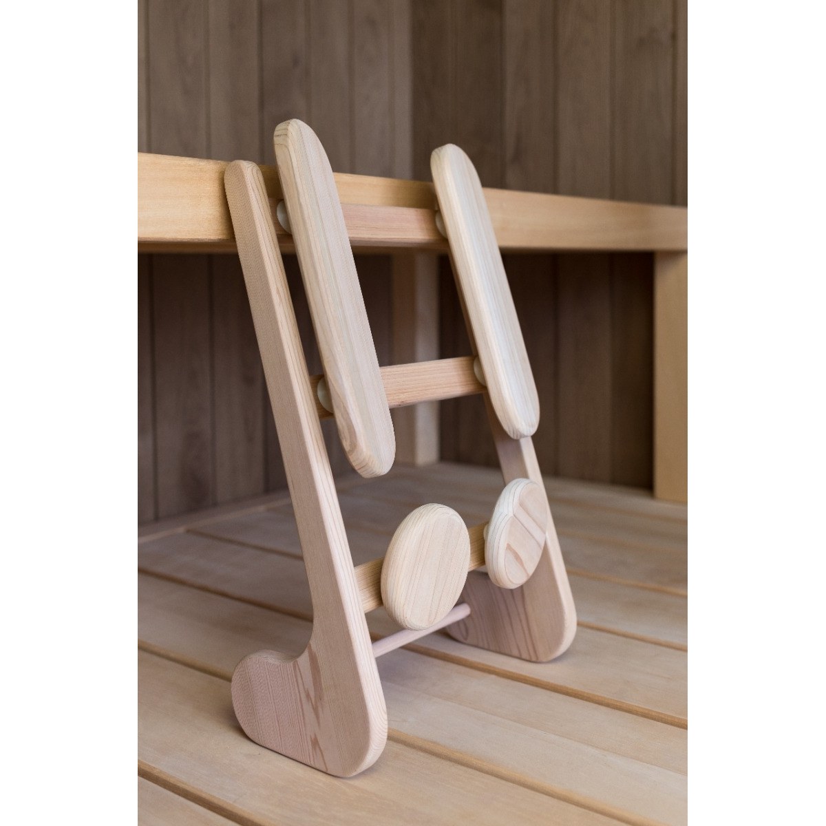 Halu ergonomische lage rugsteun voor sauna - Red Cedar