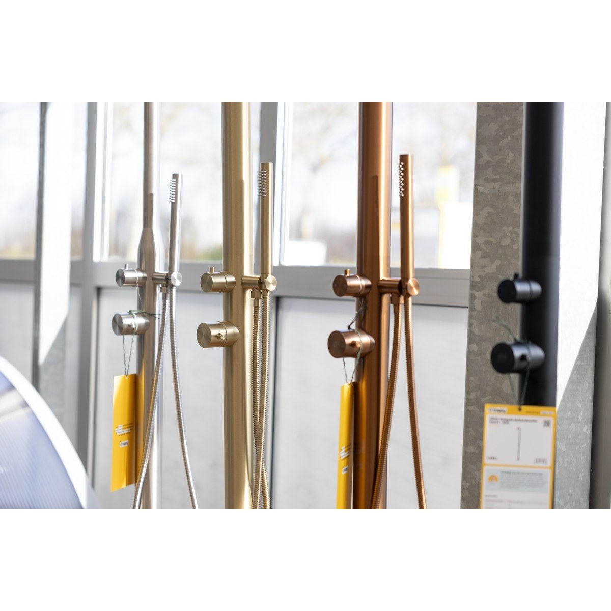 IDEAL Sylt gold Buitendouche - RVS