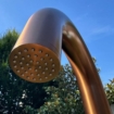 IDEAL Sylt rose gold Buitendouche - RVS