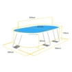 Intex Prism Frame zwembad - 503 x 274 x 122 cm - met filterpomp en accessoires