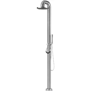 JEE-O Fatline 02 buitendouche - Geborsteld RVS
