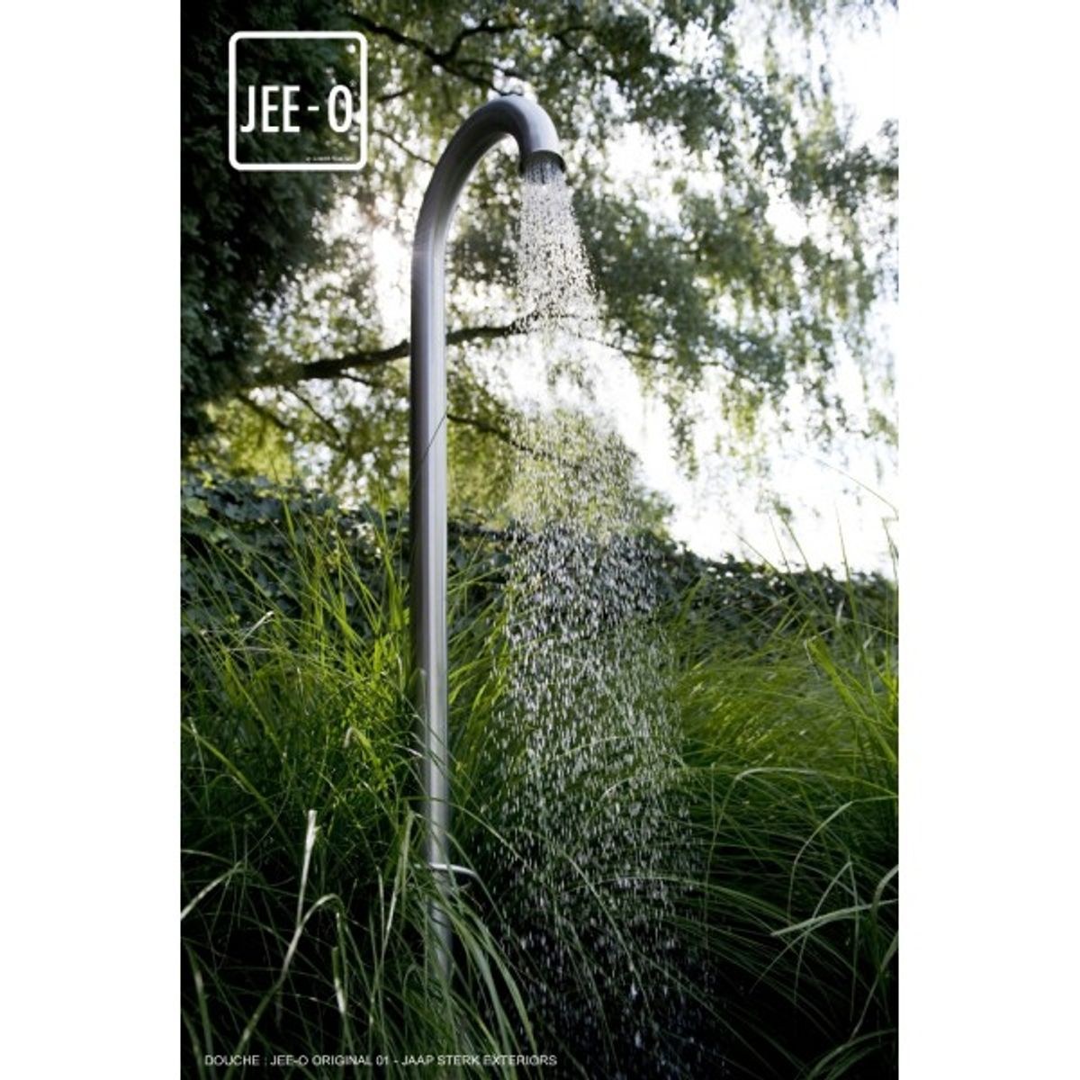 JEE-O Original 02 buitendouche - Geborsteld RVS