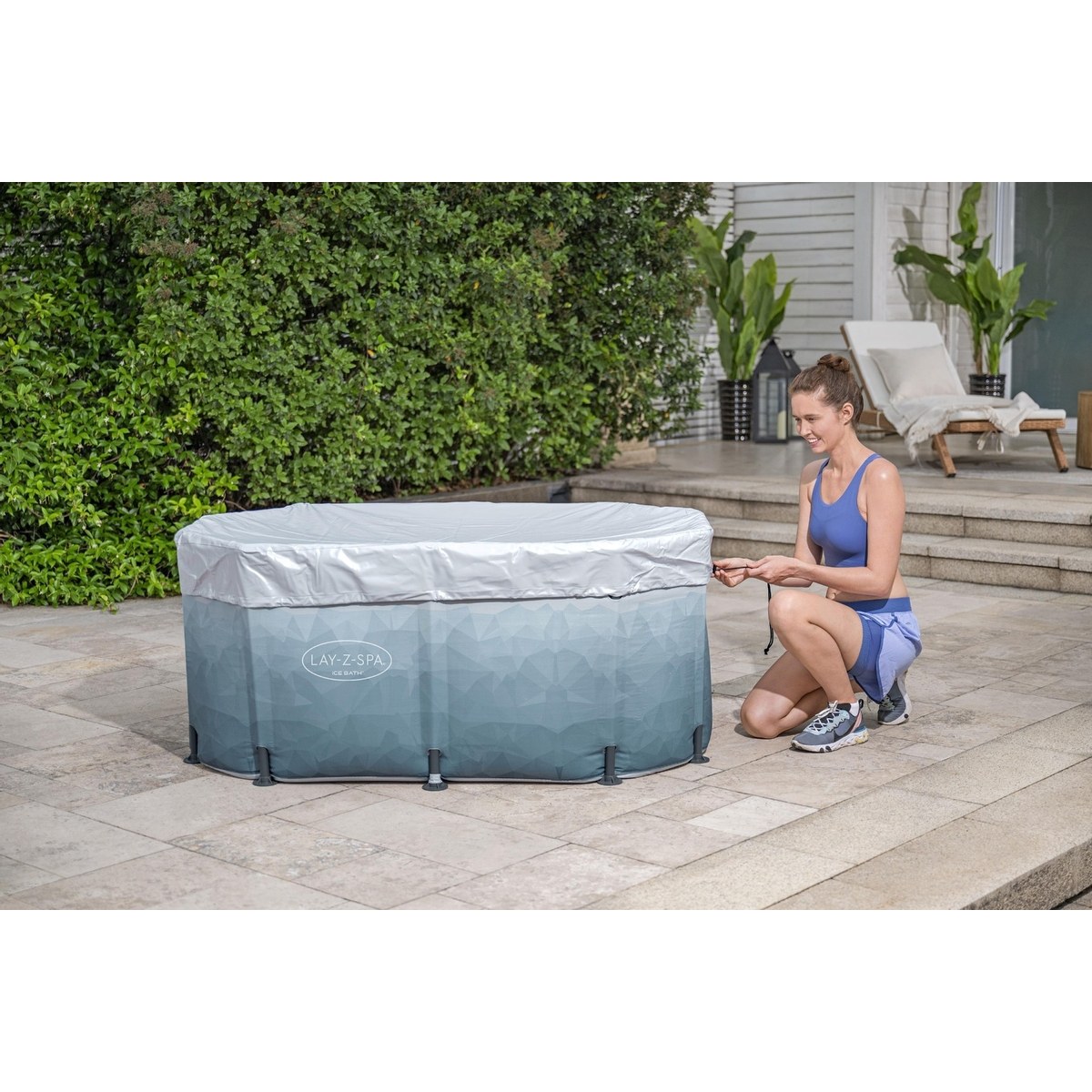 Lay Z Spa frame ijsbad - Ovaal