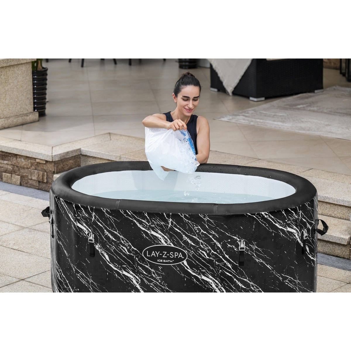 Lay Z Spa opblaasbaar ijsbad - 152 x 92 cm