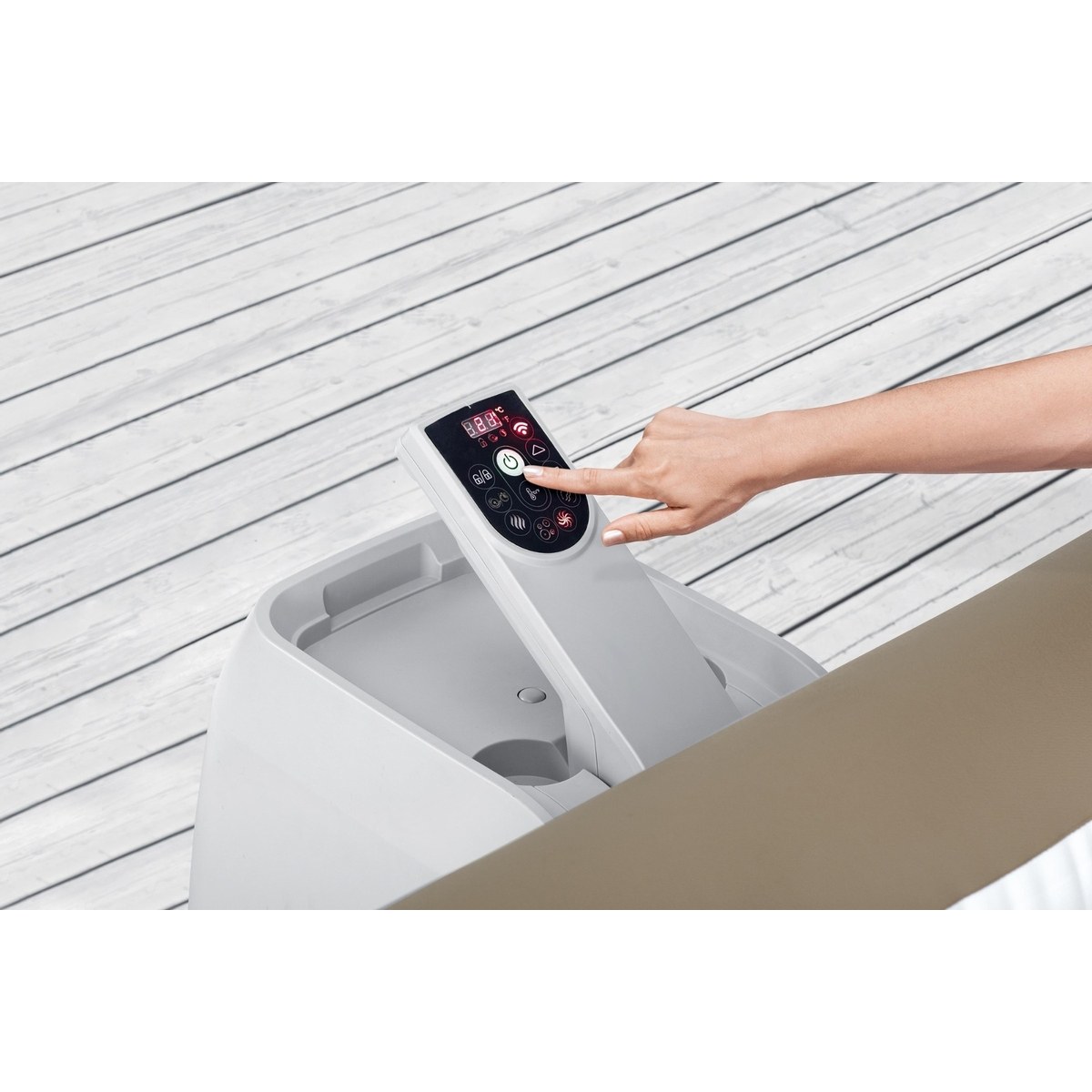 Lay-Z Spa Palma EnergySense Hydrojet Pro opblaasbare spa - 7 persoons