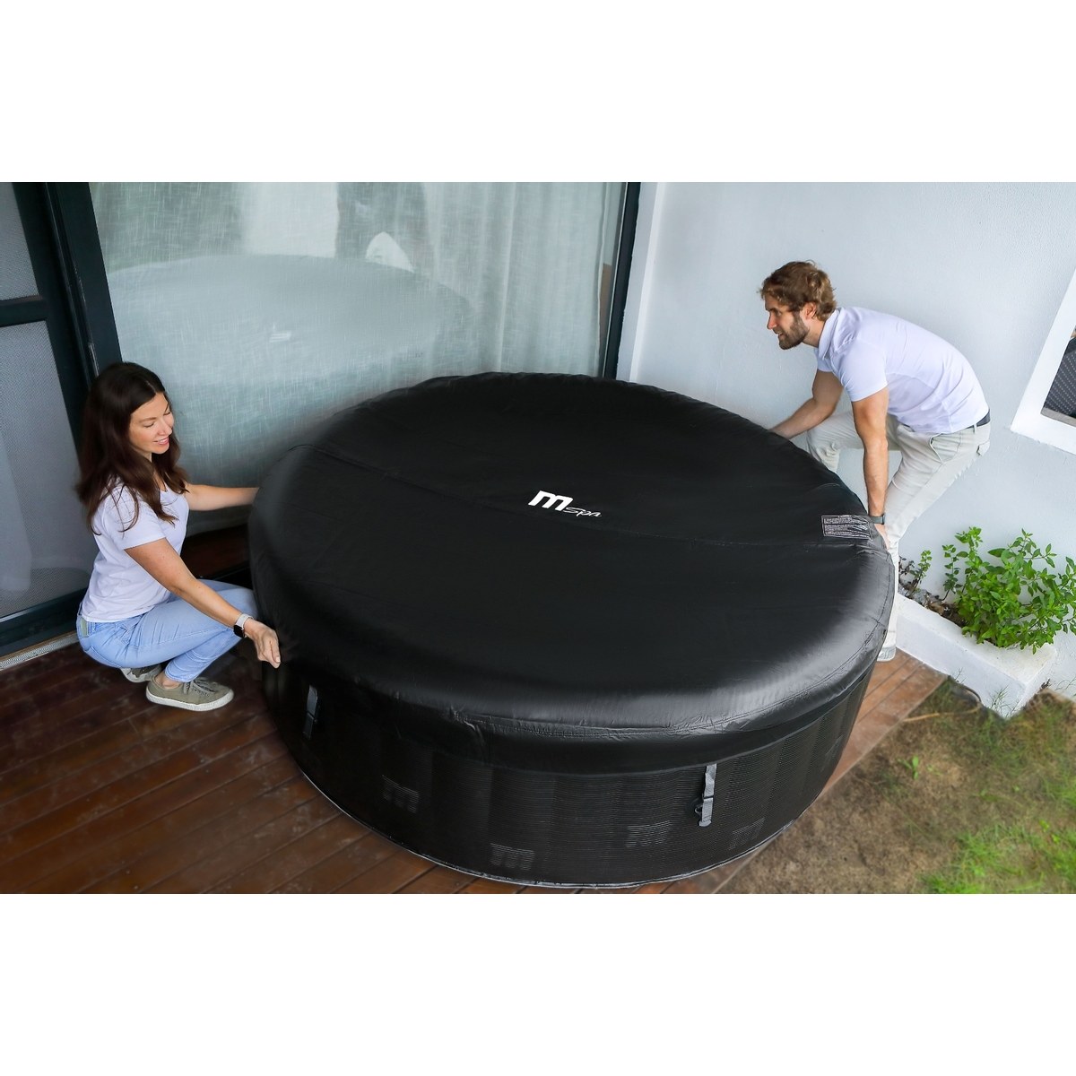 MSpa Starry opblaasbare spa - 6 persoons