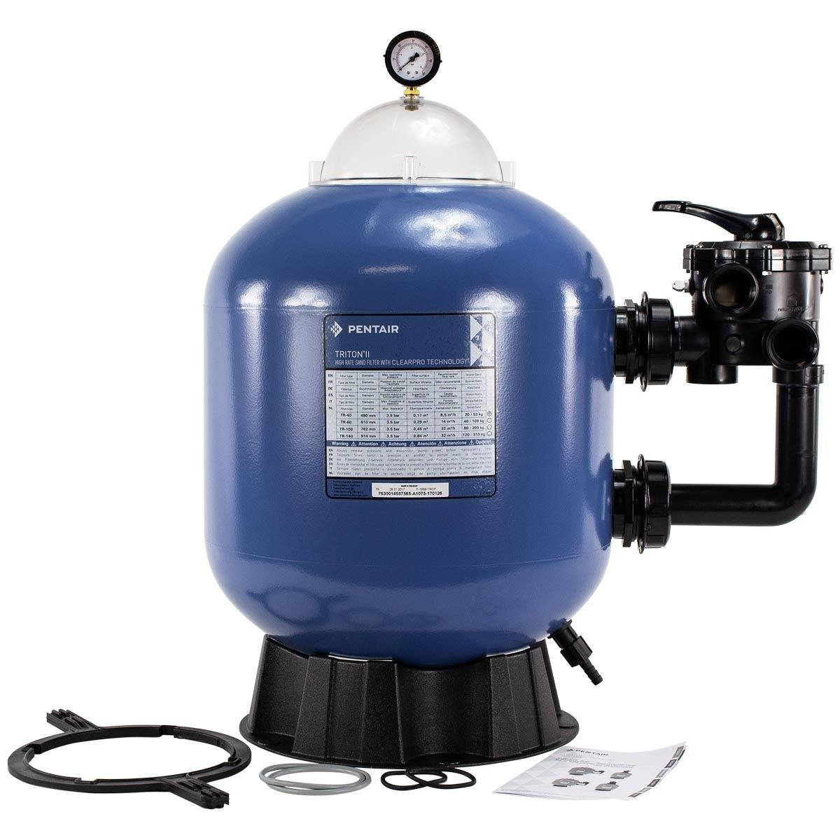 Pentair Triton II side mount zandfilter 22m³