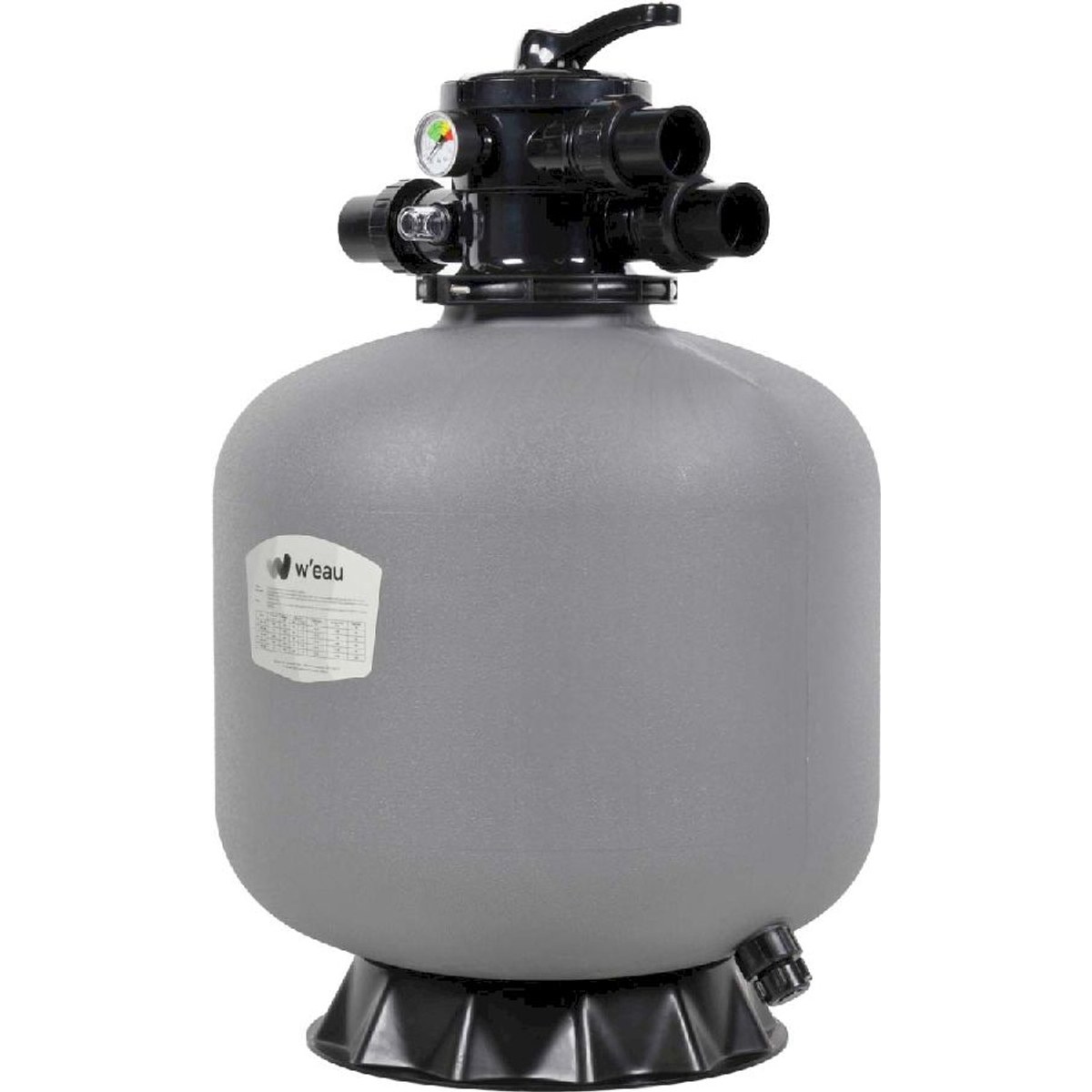 W'eau HDPE-500 top mount zandfilter 12m³