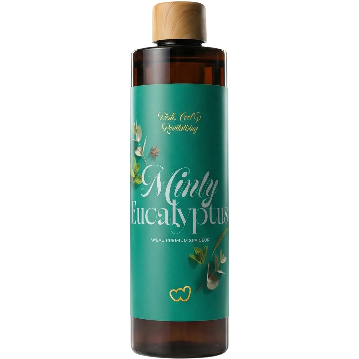 W'eau Premium Spa geur - minty eucalyptus - 250 ml