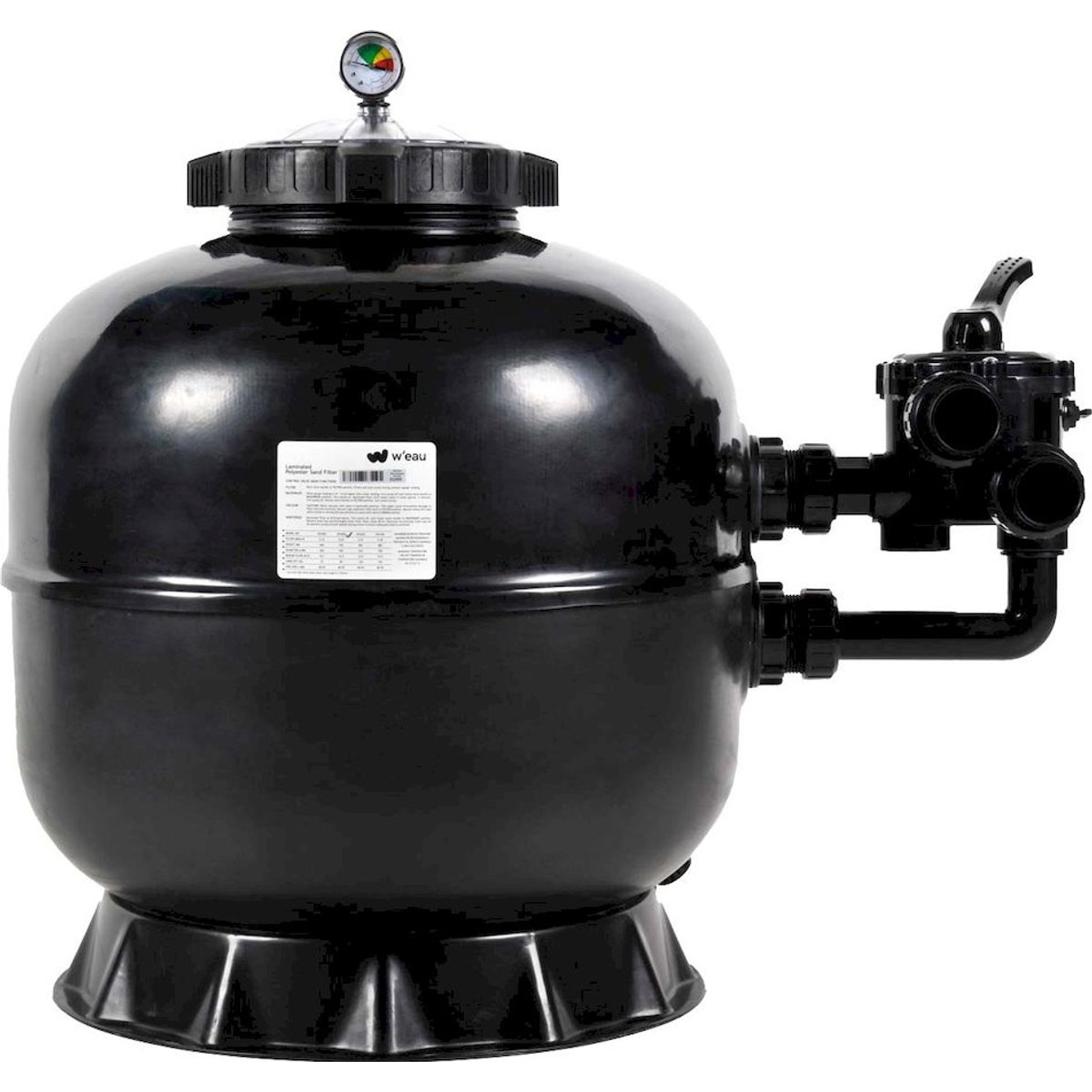 W'eau SMG-650 polyester side mount zandfilter 16m³