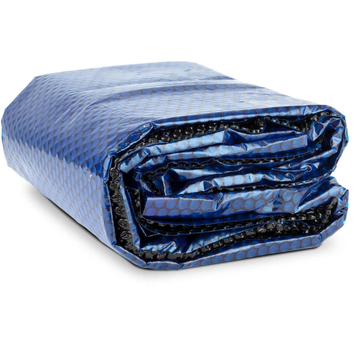 W'eau solar cover rechthoekig - 220 x 150 cm (zeilmaat 205 x 131) - Zwart/Blauw
