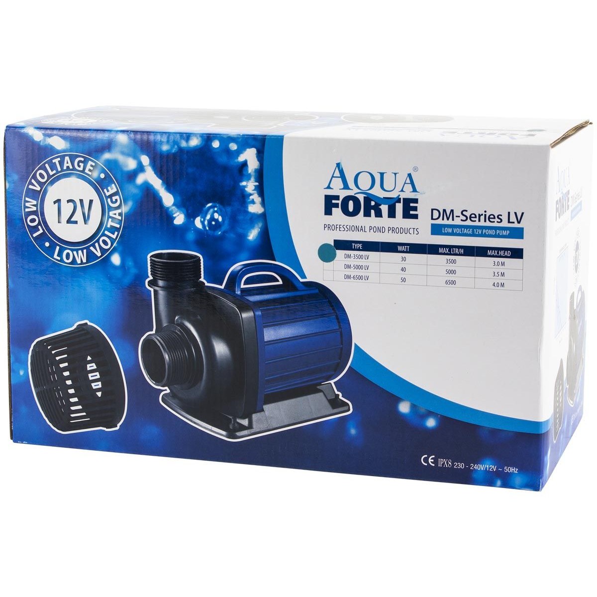 Aquaforte DM-6500 LV (12 volt) vijverpomp