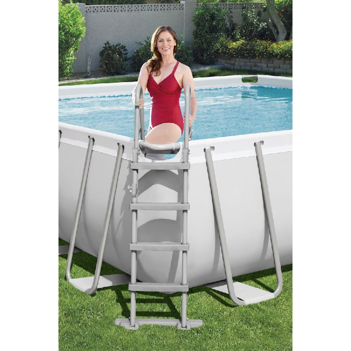 Bestway Power Steel zwembad - 412 x 201 x 122 cm - met zandfilterpomp en accessoires