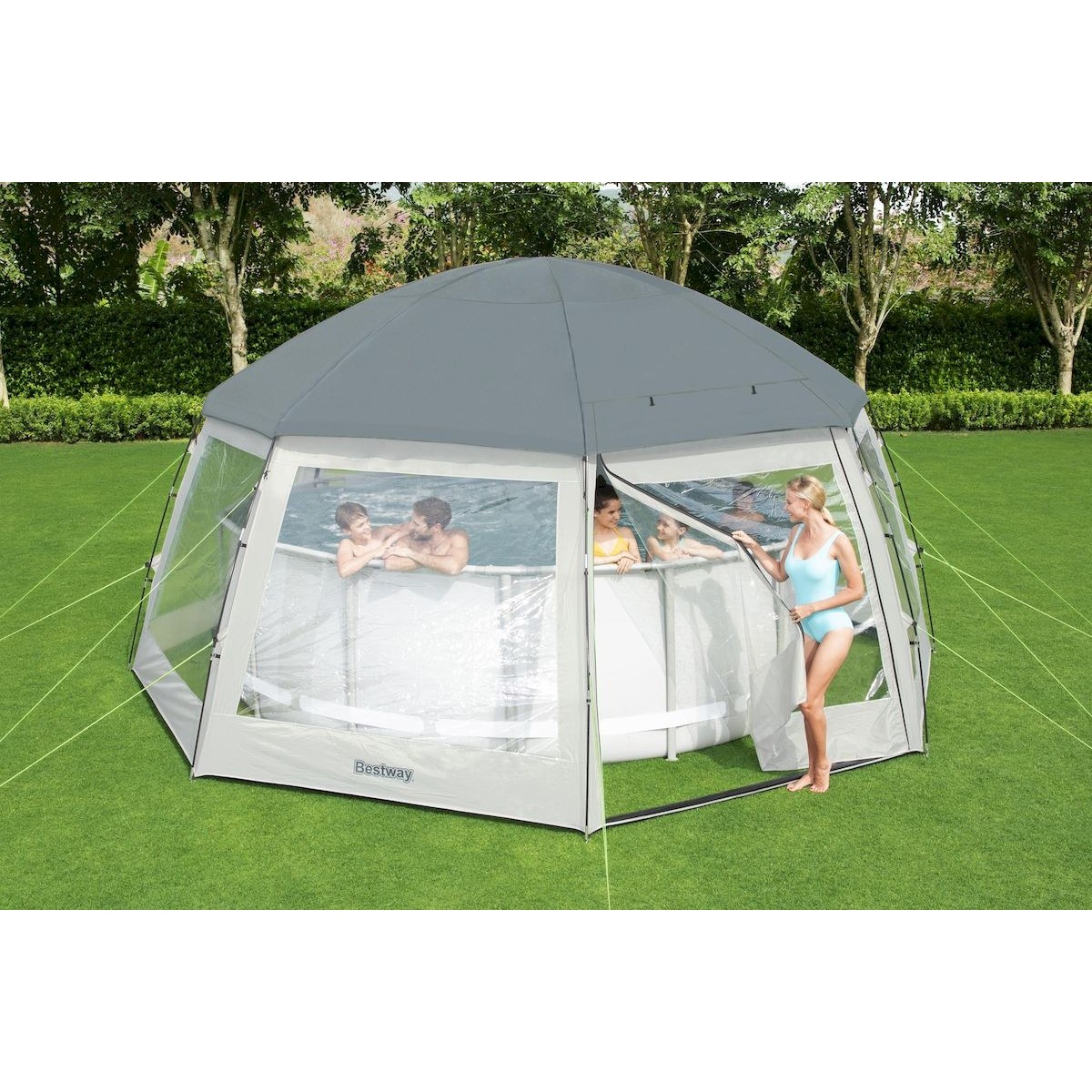 Bestway Round Pool Dome 600 cm x 600 cm