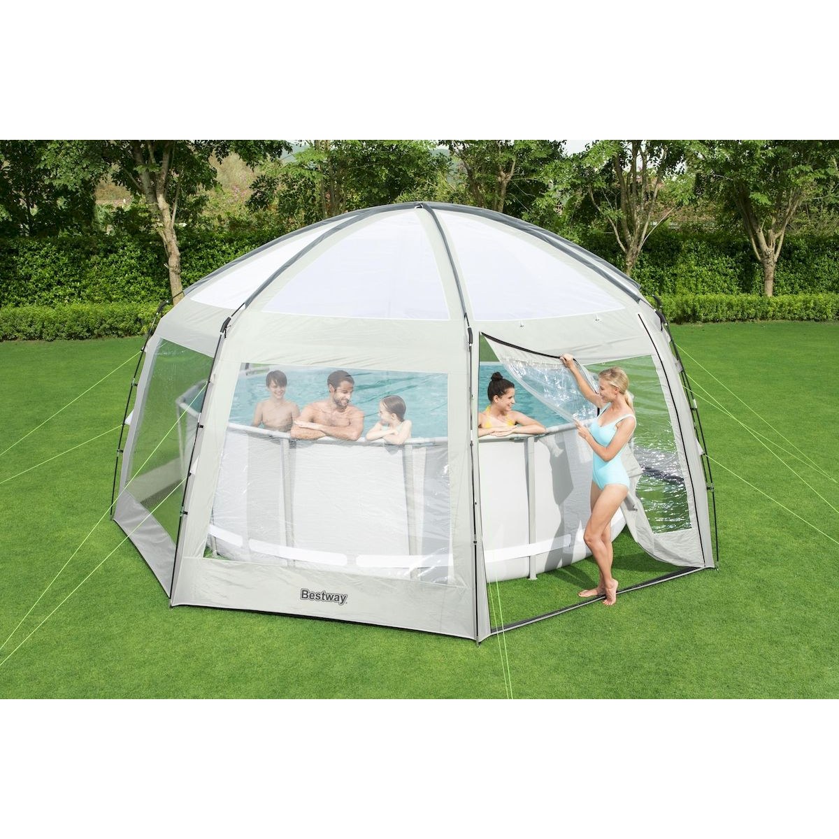 Bestway Round Pool Dome 600 cm x 600 cm