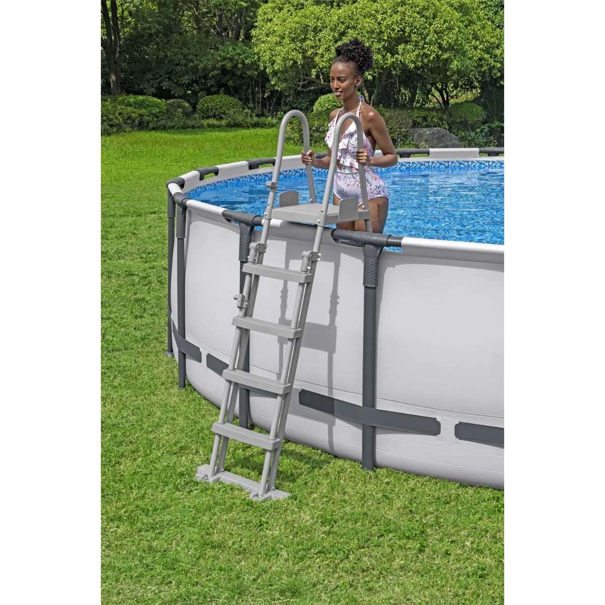 Bestway Steel Pro MAX zwembad - 610 x 132 cm - met filterpomp en accessoires