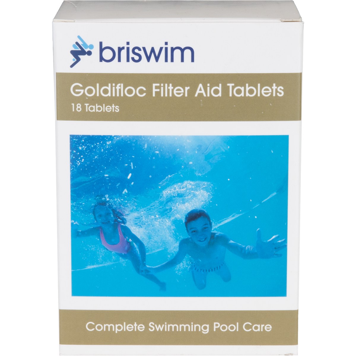 Briswim Goldifloc vlokmiddel - 18 tabletten