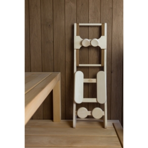 Halu ergonomische hoge rugsteun voor sauna - Aspen