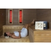 Halu ergonomische hoofdsteun voor Sauna - Vierkant - Aspen