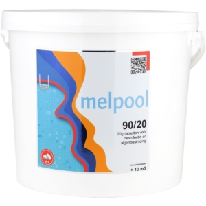 Melpool kleine chloortabletten 20 grams 5 kg