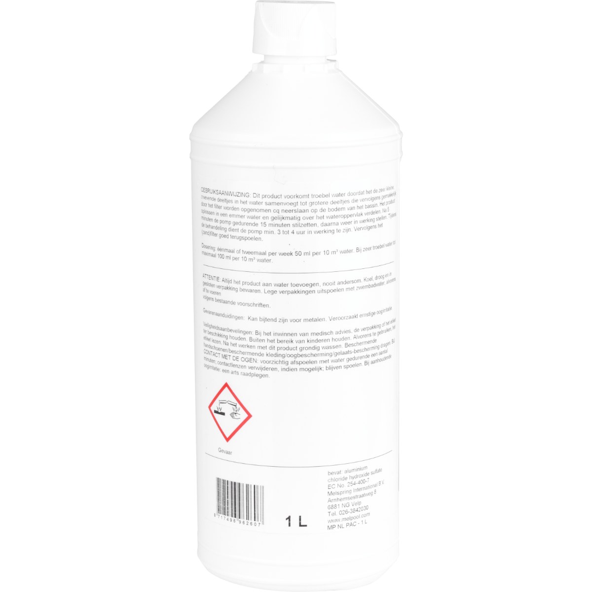 Melpool PAC vloeibaar vlokmiddel - 1 liter