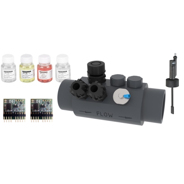 Sugar Valley Installatieset Elite: pH & Redox chips, vloeistoffen en flowkamer met switch