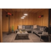 Sunred Heater Dark Wall 1500 terrasverwarmer
