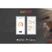 Sunred Heater Triangle Dark Smart Wall 2500 terrasverwarmer