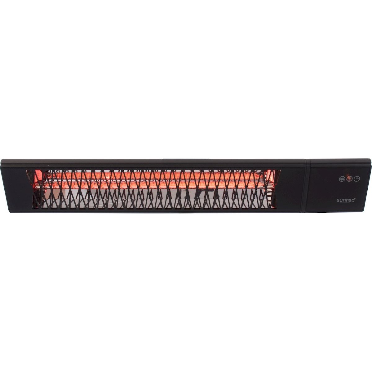 Sunred Heater Triangle Dark Smart Wall 2500 terrasverwarmer