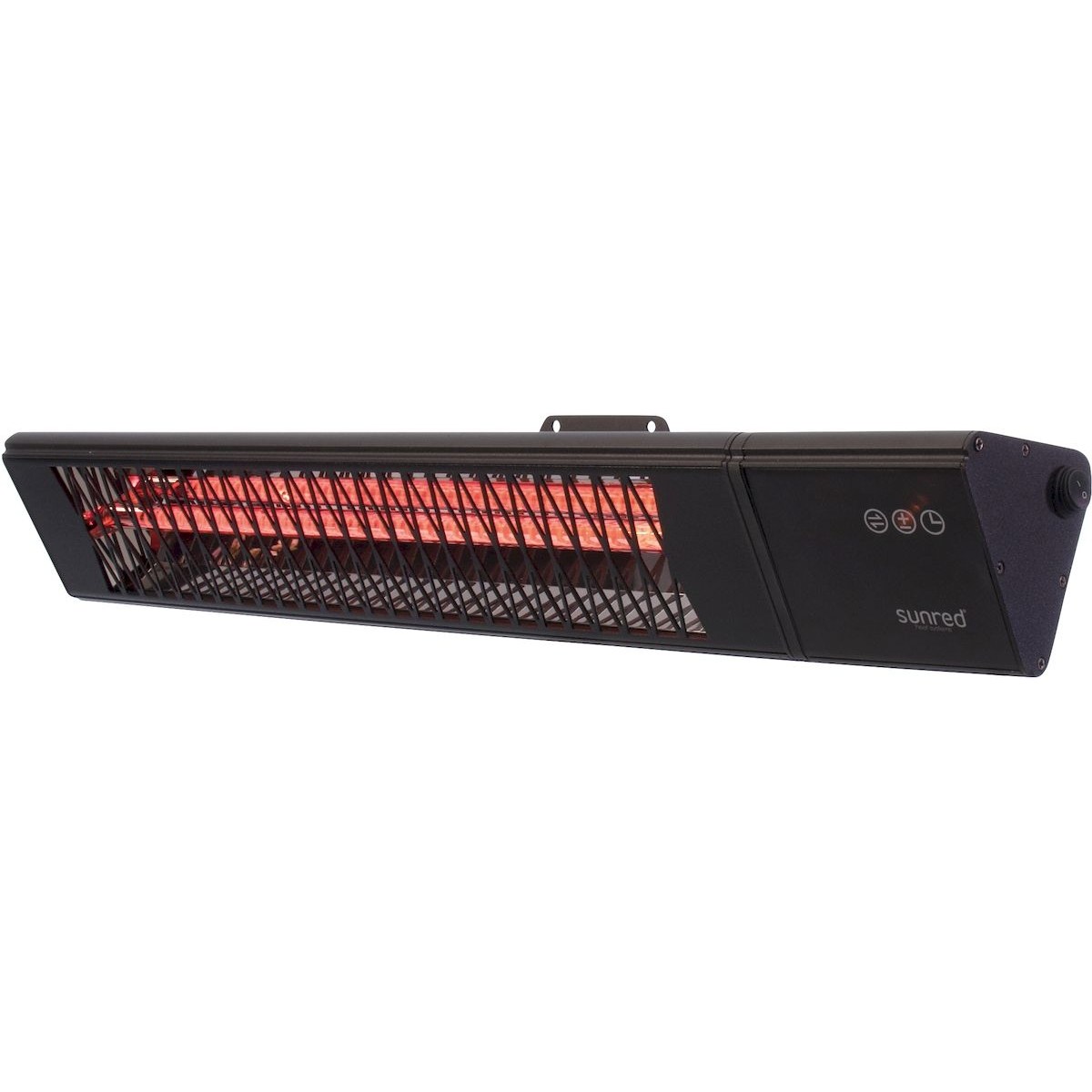 Sunred Heater Triangle Dark Smart Wall 2500 terrasverwarmer