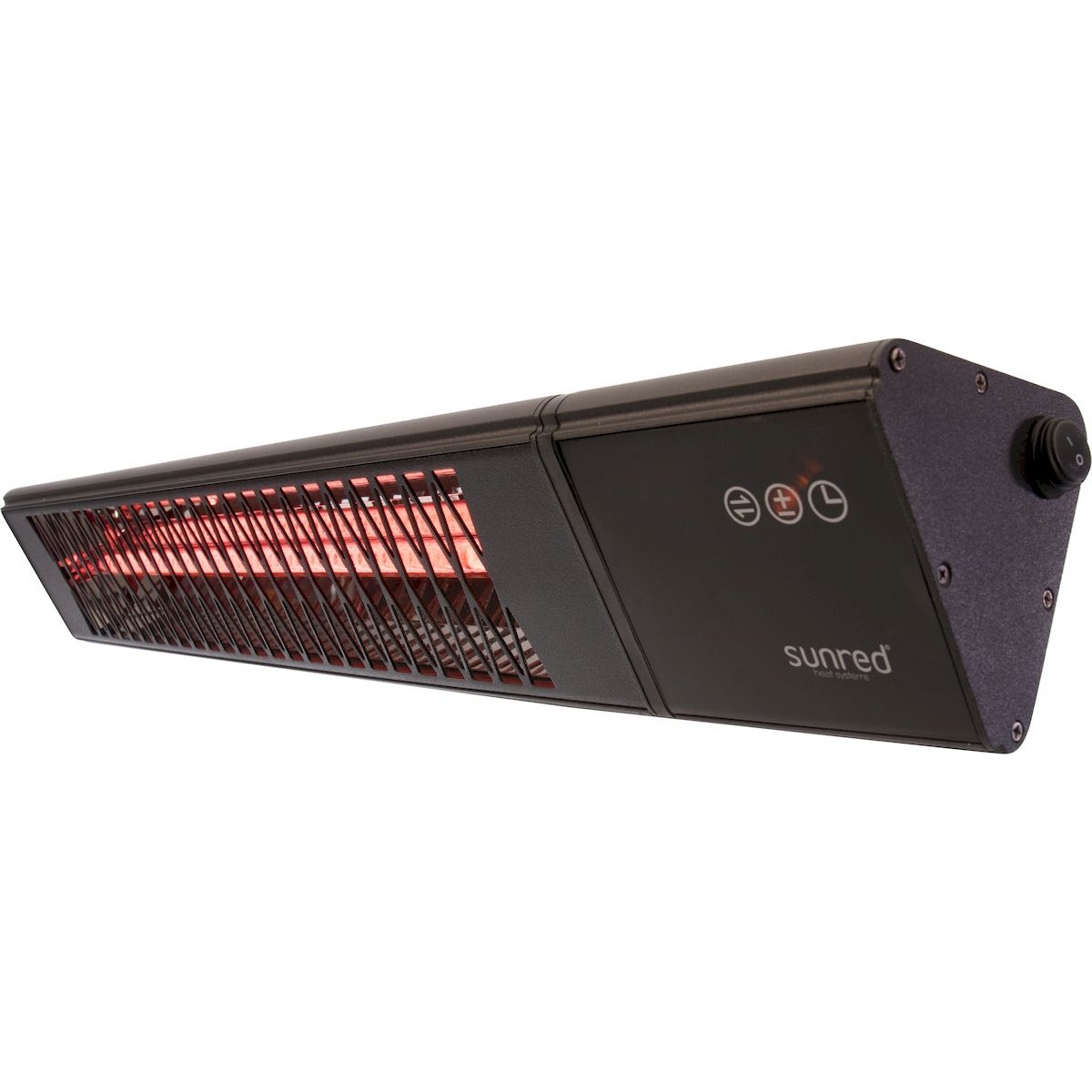 Sunred Heater Triangle Dark Smart Wall 2500 terrasverwarmer