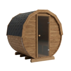 Thermowood houtgestookte barrelsauna - 4 personen