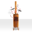 Bonfeu BonGiano LP tuinhaard - Corten