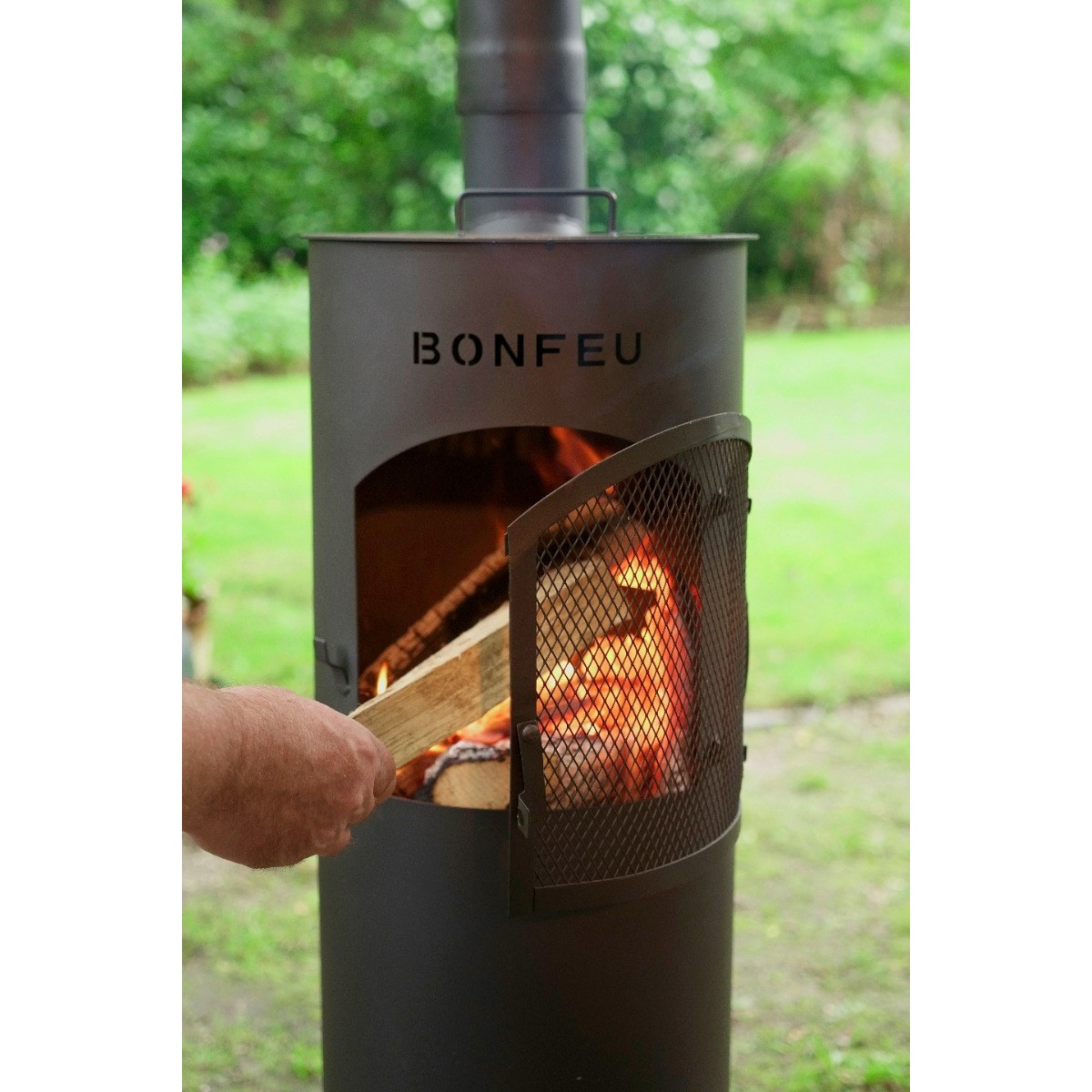 Bonfeu BonGiano LP tuinhaard - Zwart