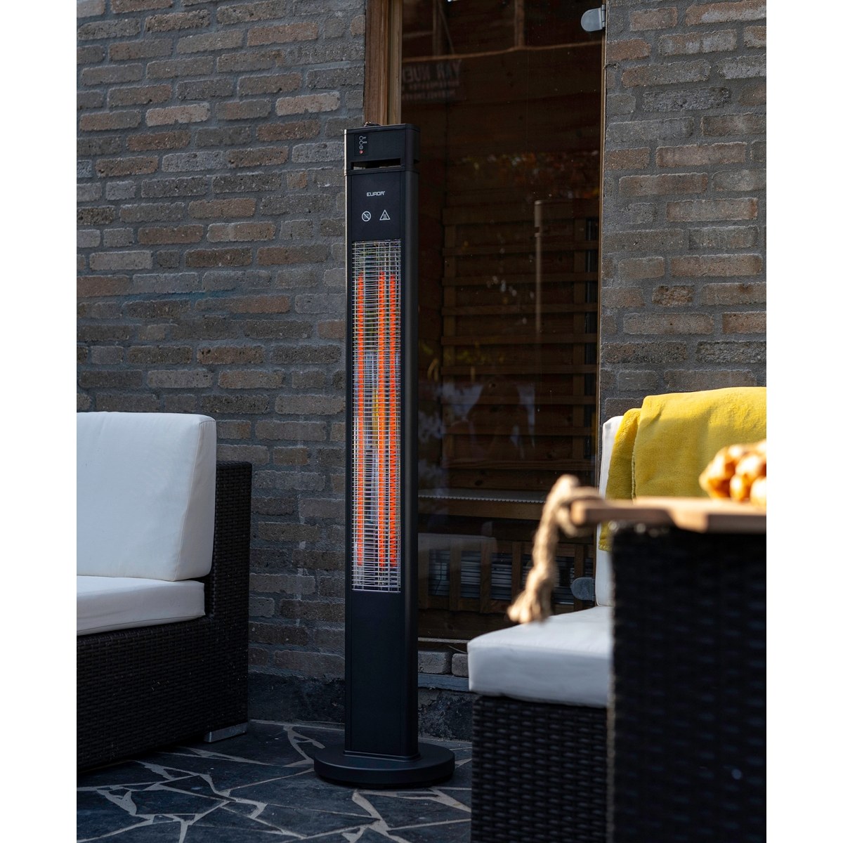 Eurom Q-Tower 2000 RCD terrasverwarmer