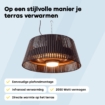 Luminous Lumora Ceiling 2000 watt terrasverwarmer