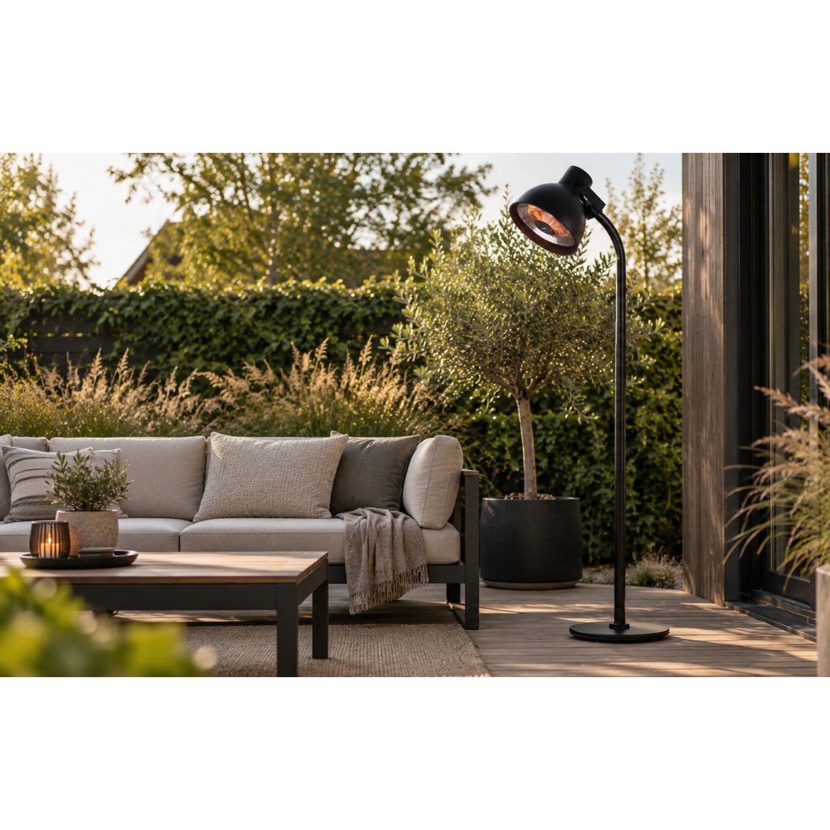 Luminous Tempra Floor 2000 watt terrasverwarmer
