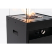 Planika Faro gas terrasverwarmer met beschermhoes - Zwart